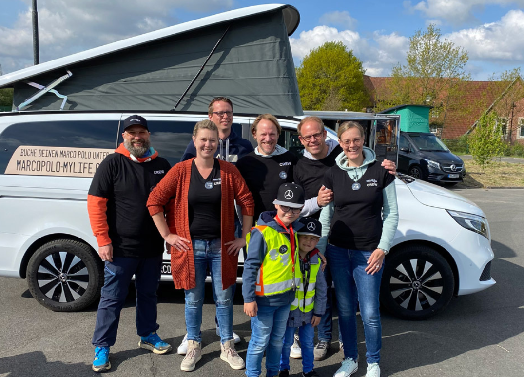 Trenntoilette & Gaskocher Boxio beim Marco Polo treffen