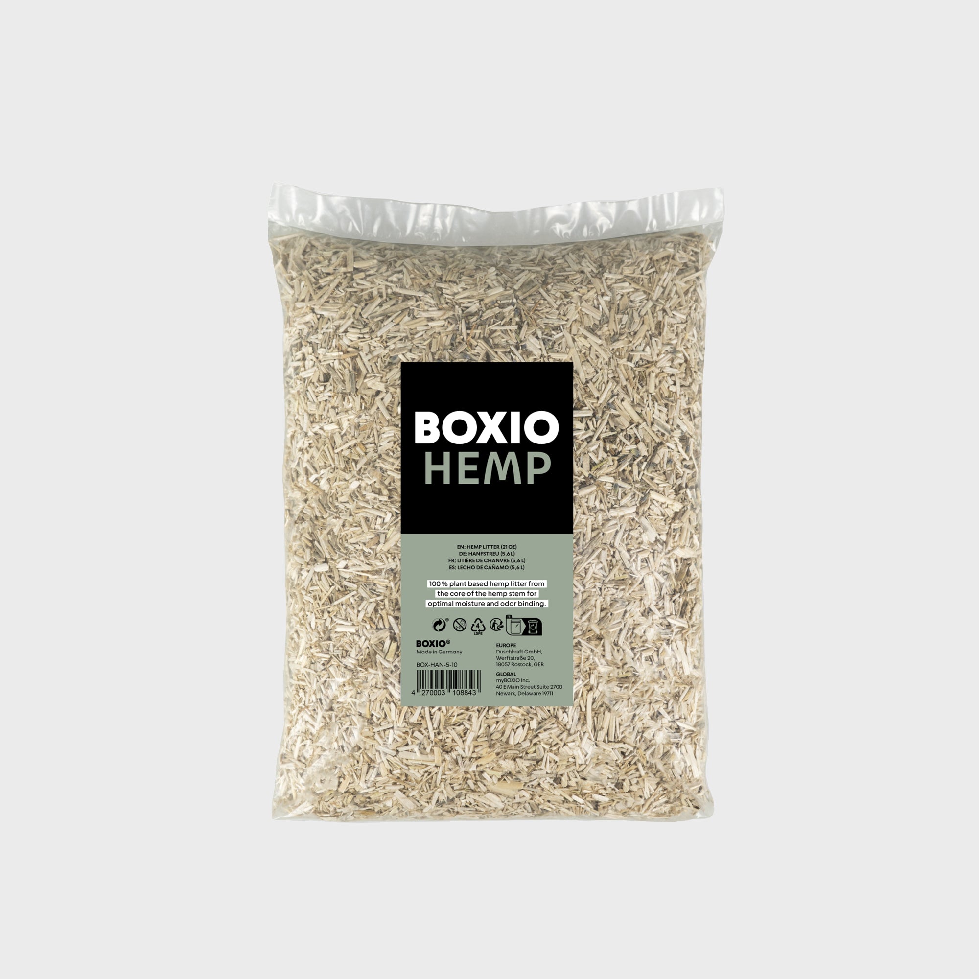 BOXIO REFILL BUNDLE | Refill pack with hemp litter and bin liners