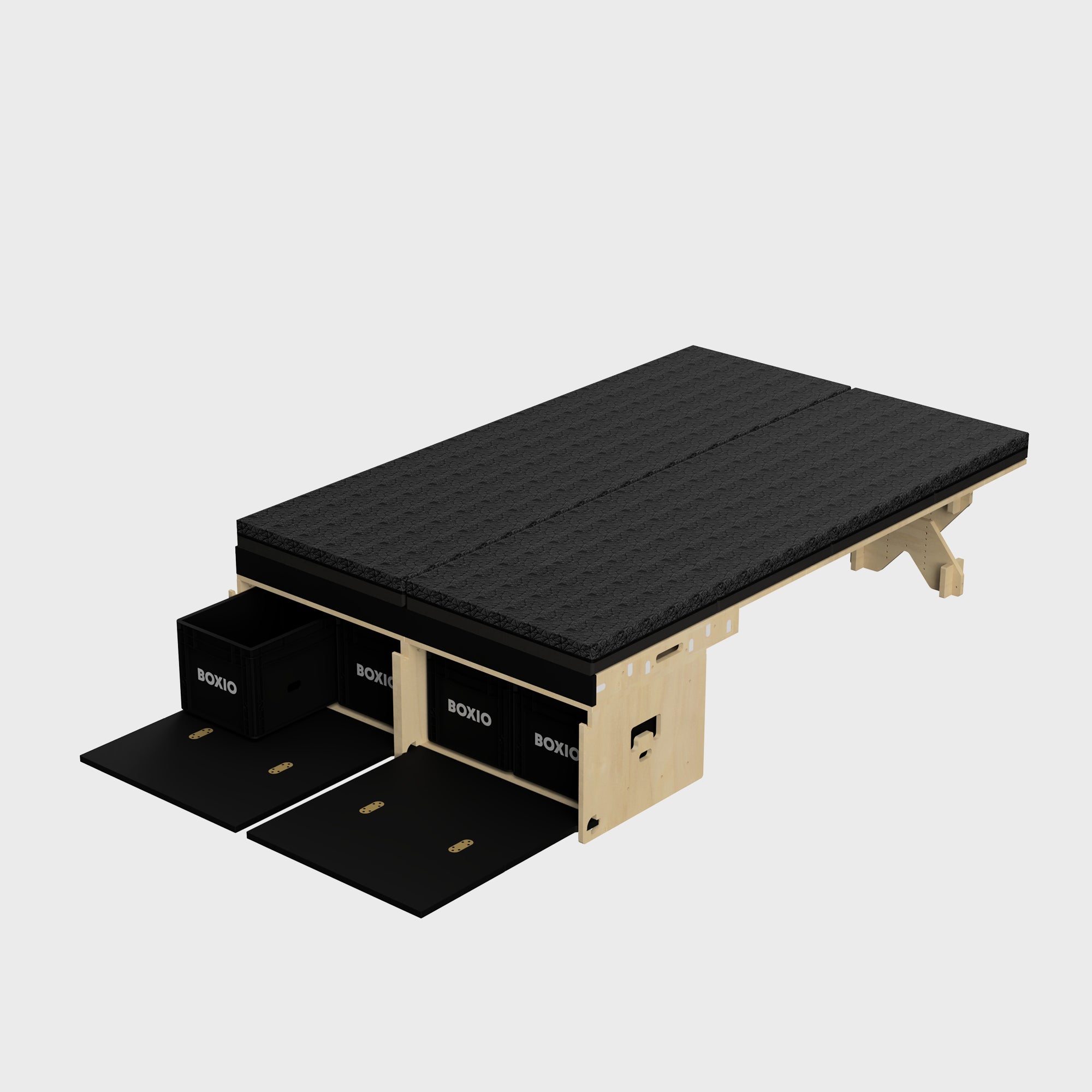 BOXIO RACK BOX + BED BUNDLE XL I Modular camping box