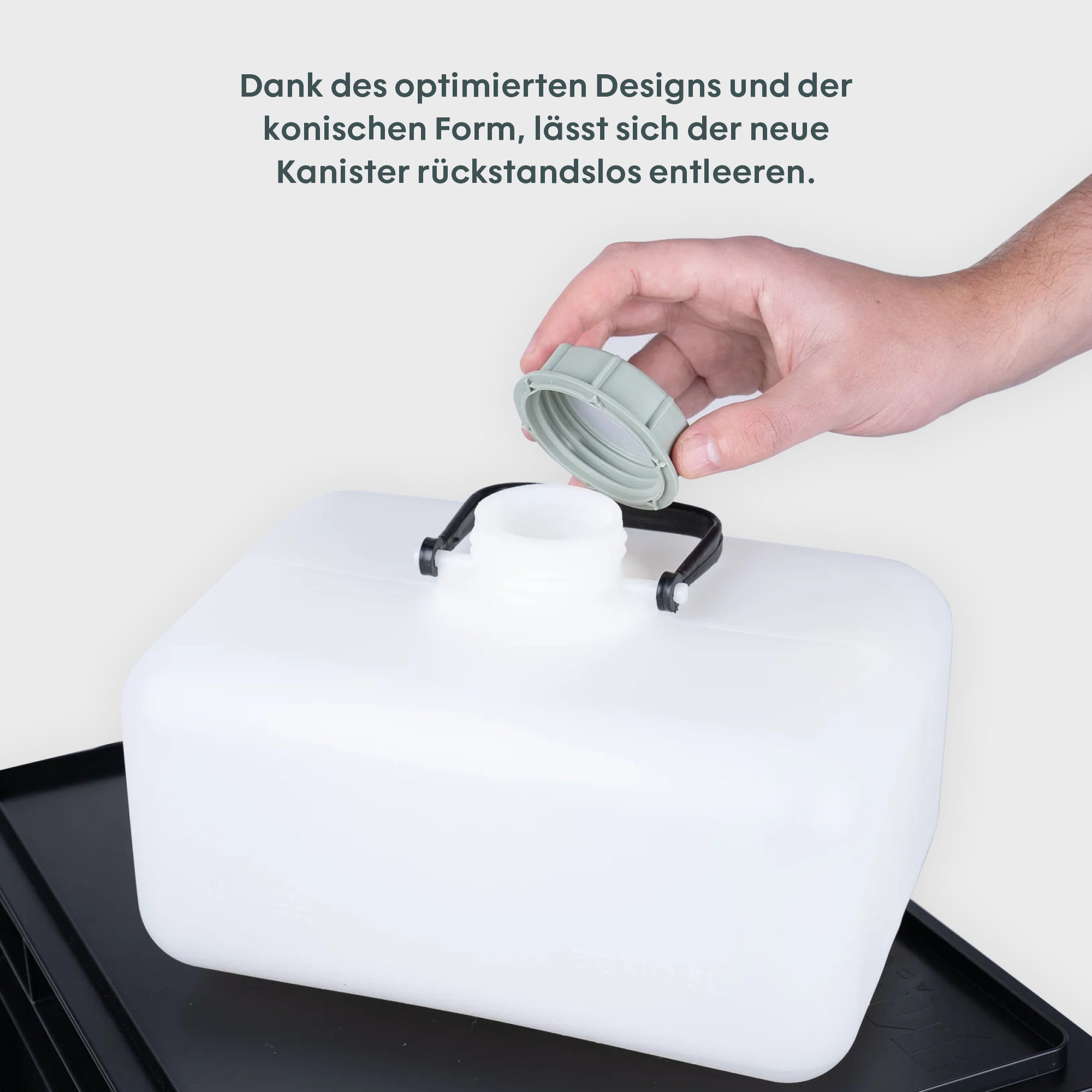 Kanister- verbessert-neu Boxio- mobiles waschbecken-Trenntoilette