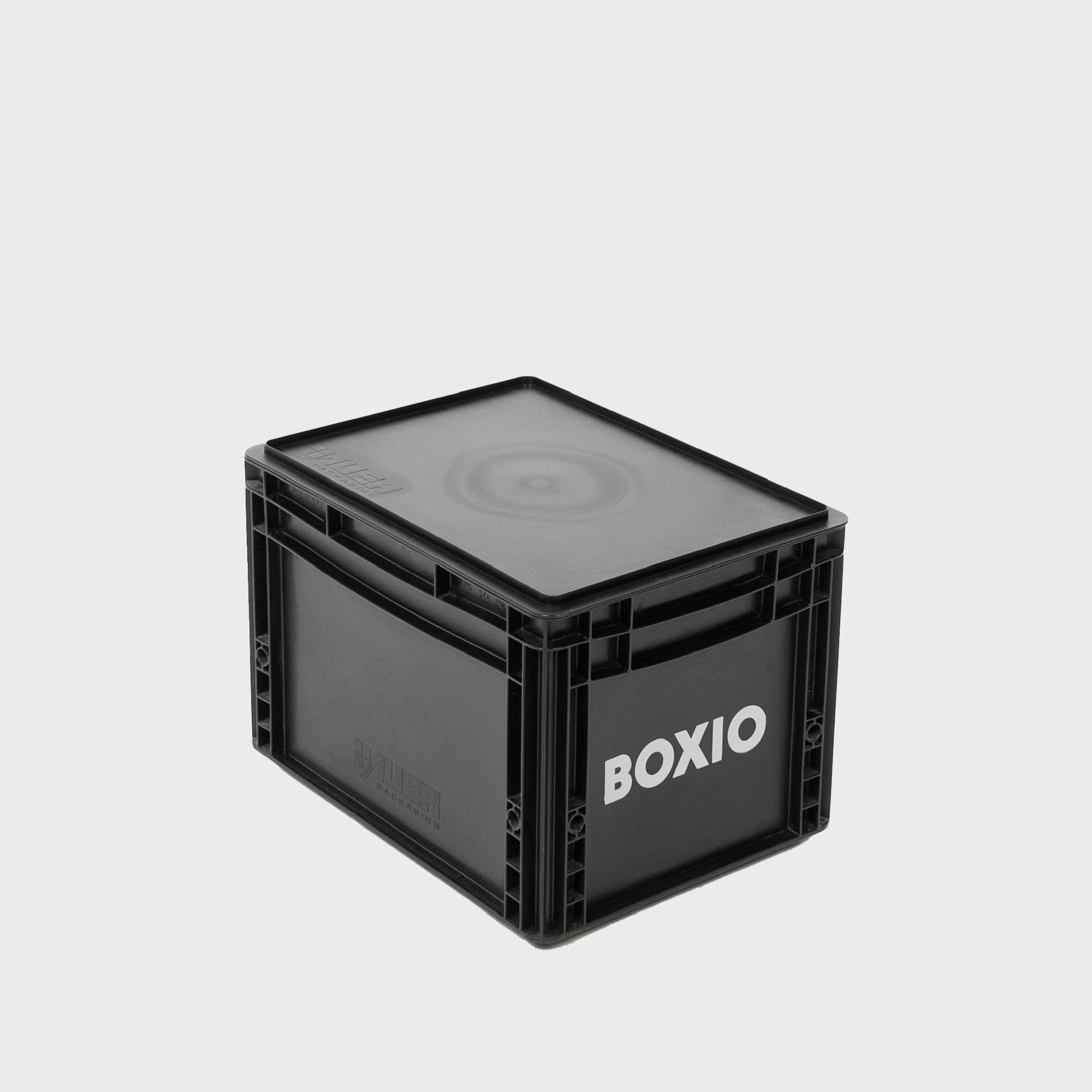 BOXIO SOLO | Eurobox with drill holes for BOXIO TOILET & WASH (without lid)