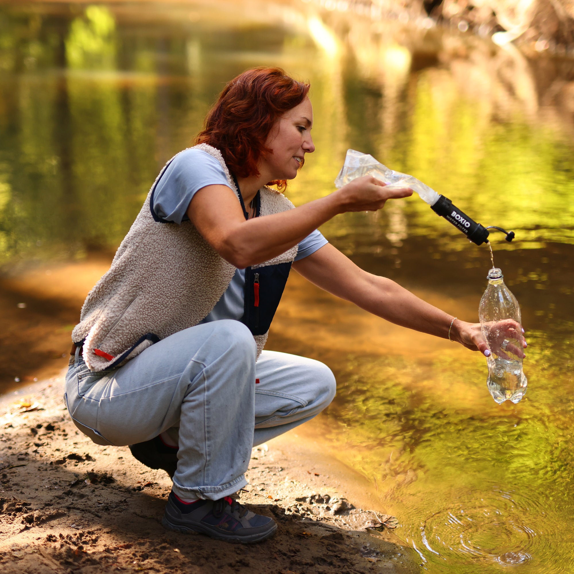 Mobile outdoor water filter I BOXIO WATER FILTER