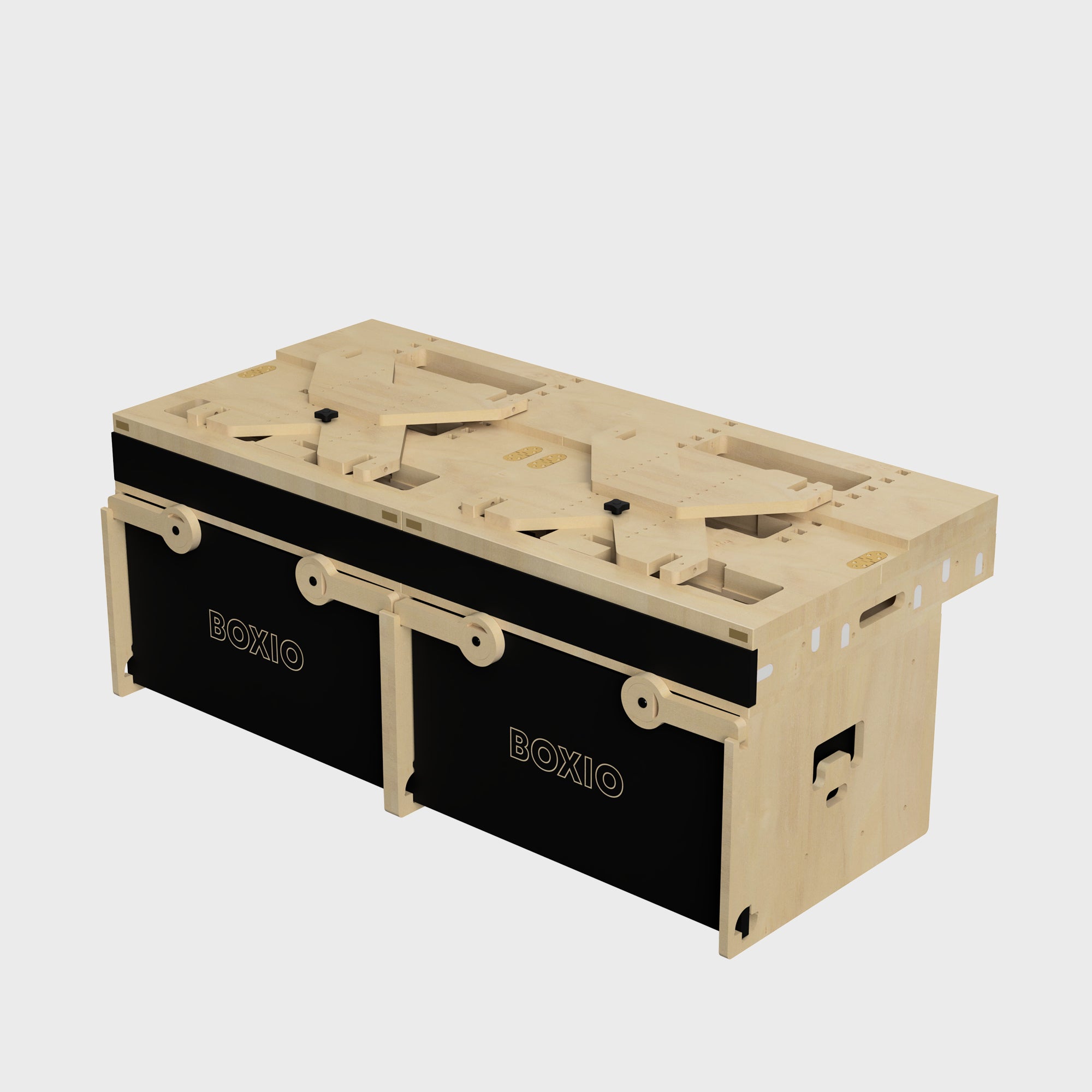 BOXIO RACK BOX + BUNDLE PACK XL I Caja modular de camping