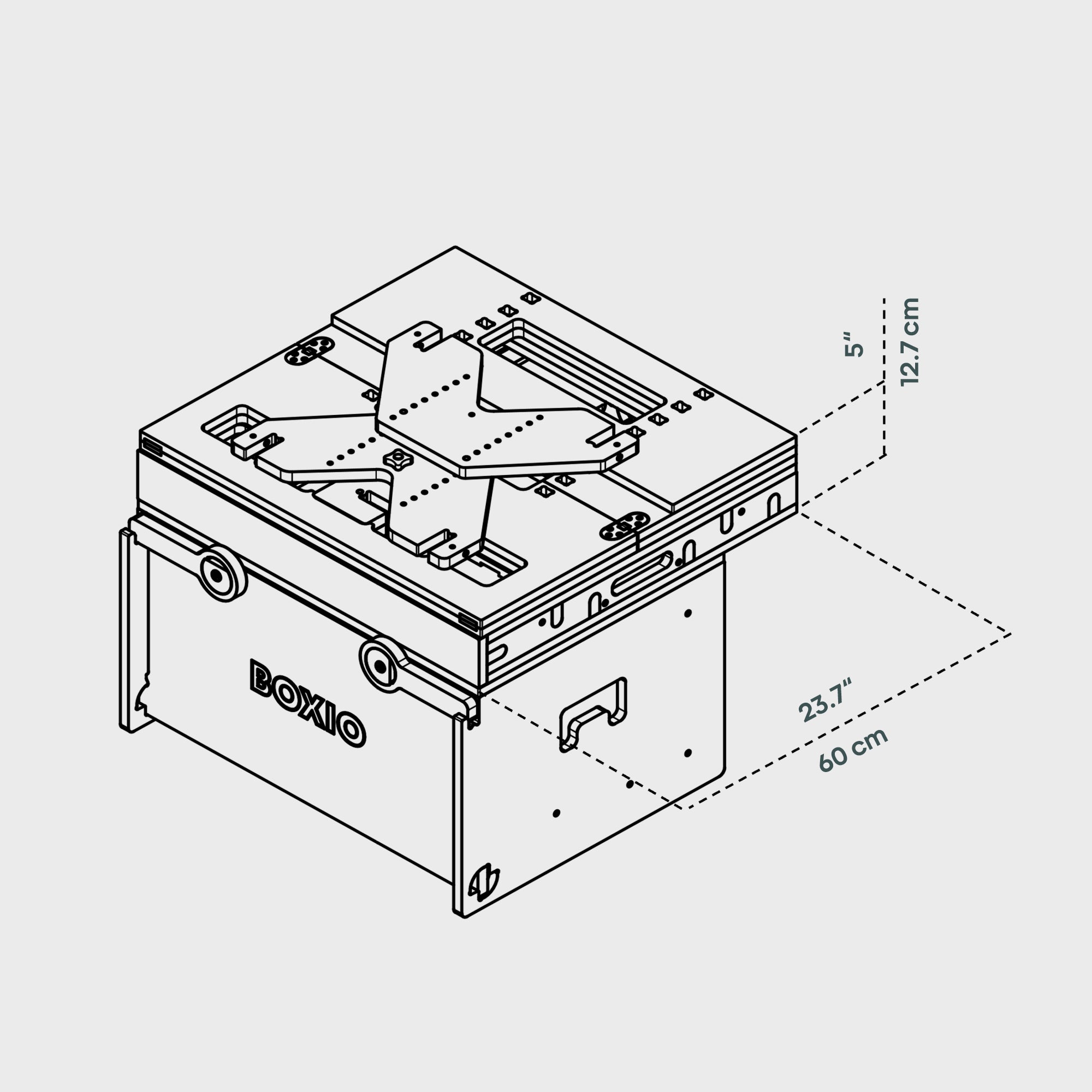 BOXIO RACK BUNDLE S I Kit mueble camper modular - Minifurgo
