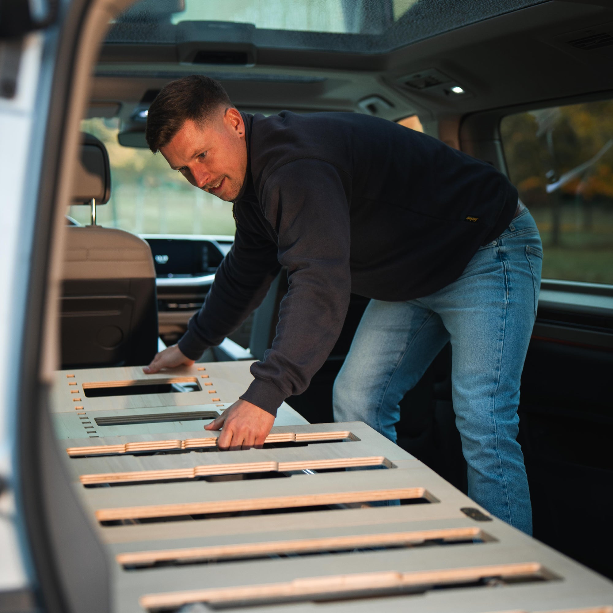 BOXIO RACK BED XS I Modular camping bed