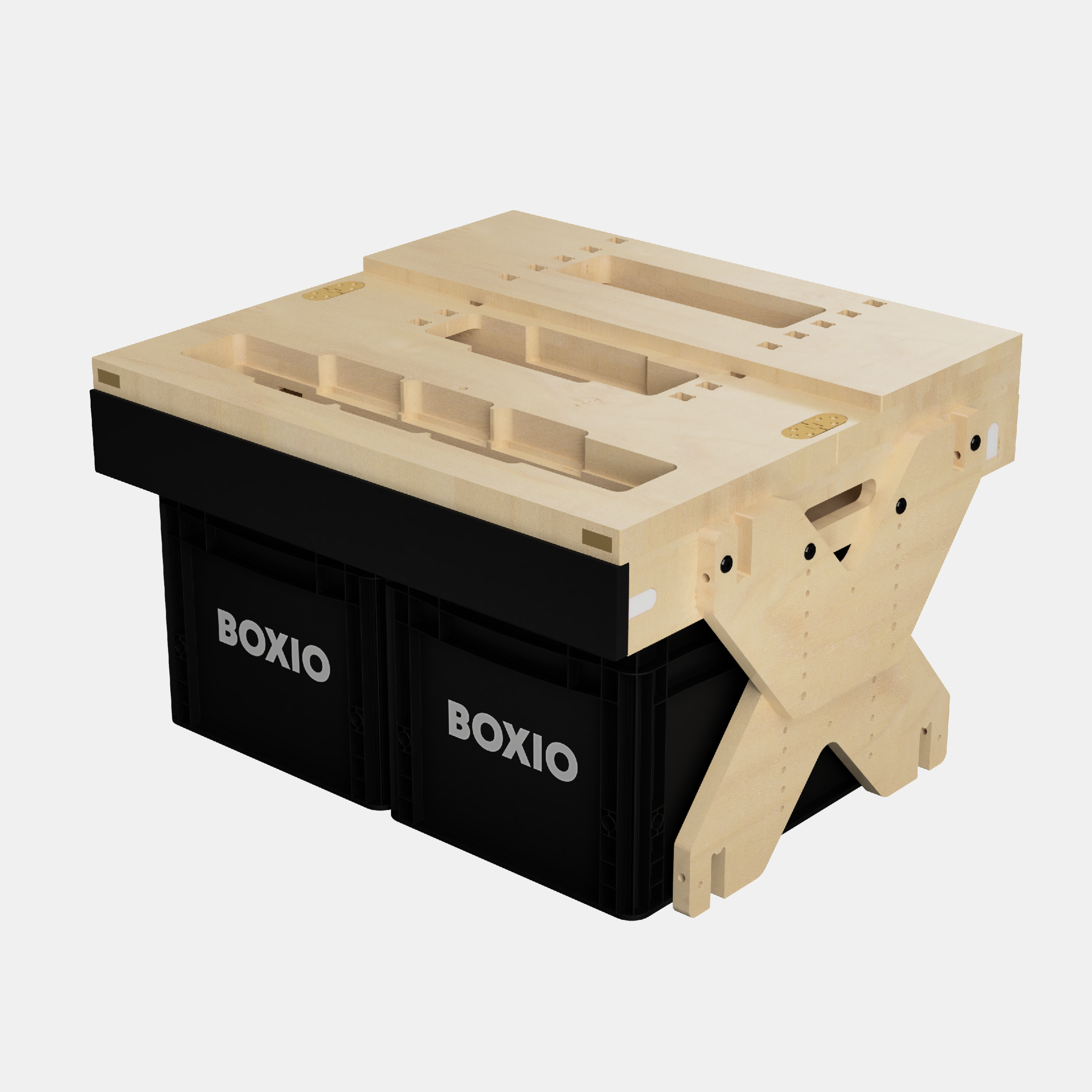 PIE PARA BOXIO RACK I Pie regulable en altura